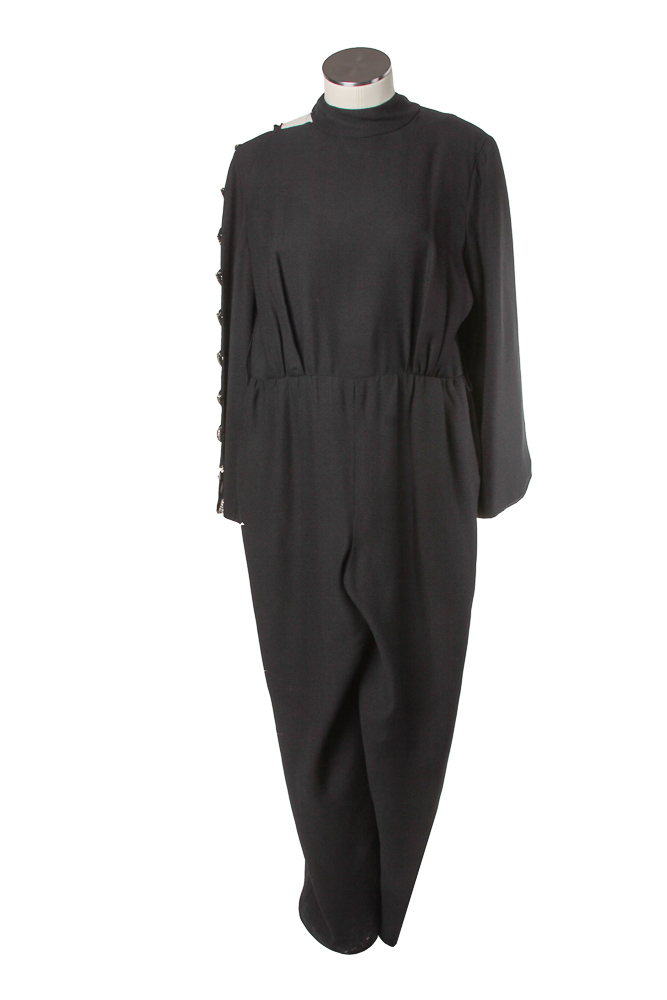 Pair of Women's Black Rompers
