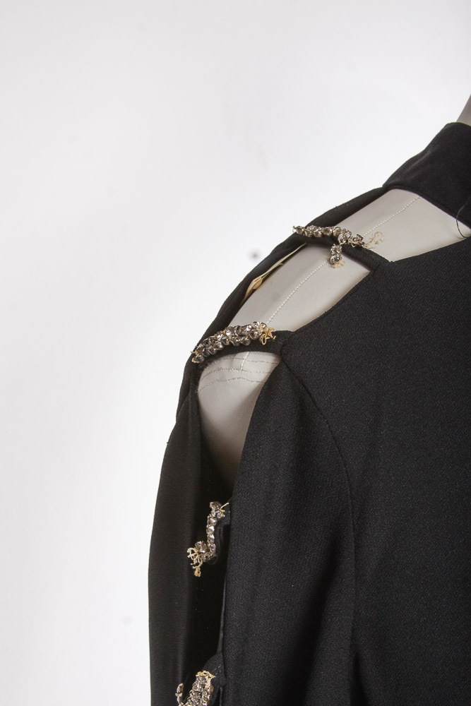 Pair of Women's Black Rompers