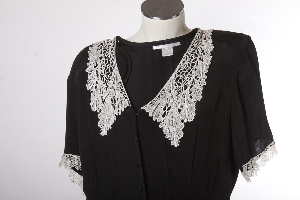 Pair of Women's Black Rompers