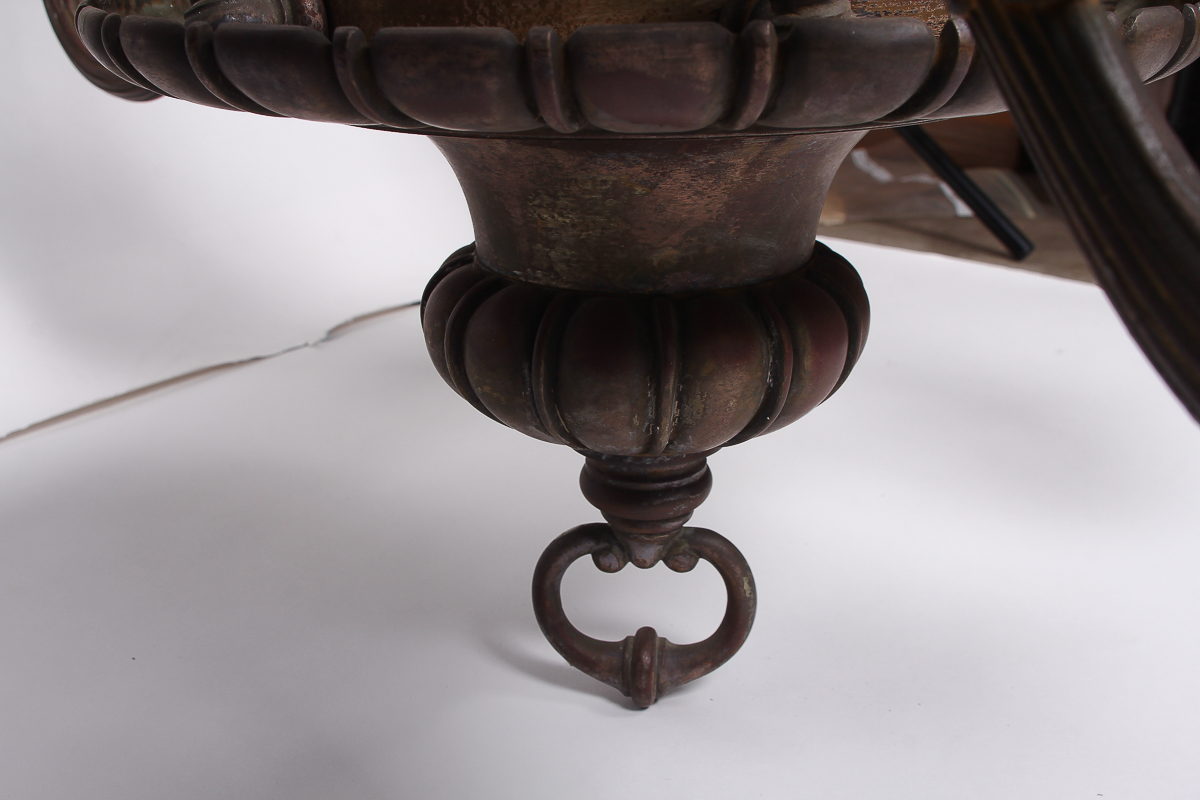 Antique Bronze Chandelier