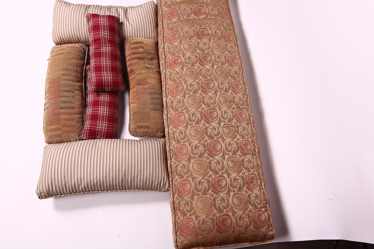 Assortment of Decorative Pillows
