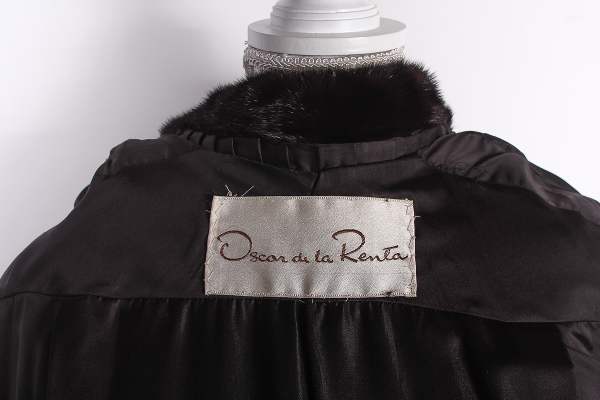 Oscar de la Renta Mink Coat