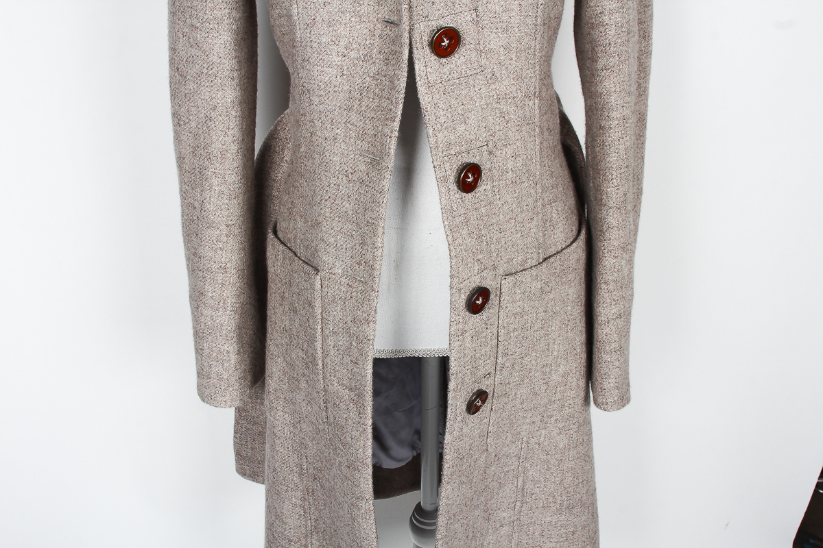 Pinko Wool Overcoat