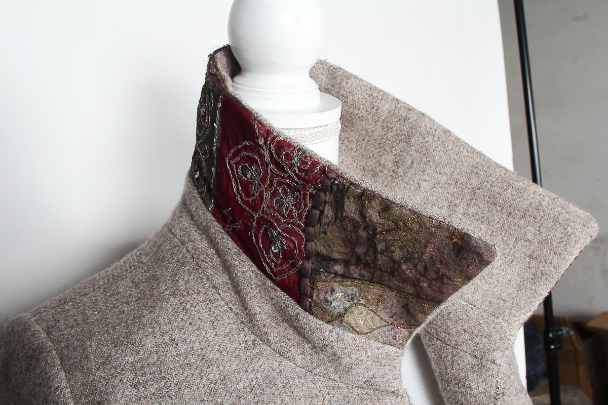 Pinko Wool Overcoat
