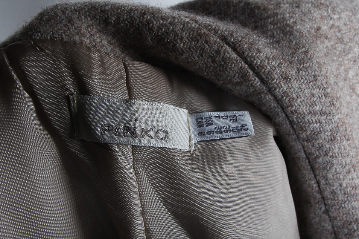 Pinko Wool Overcoat