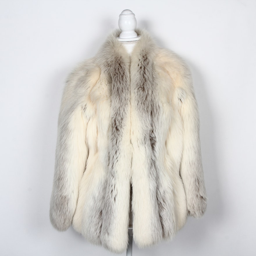 Vintage White Mink Coat