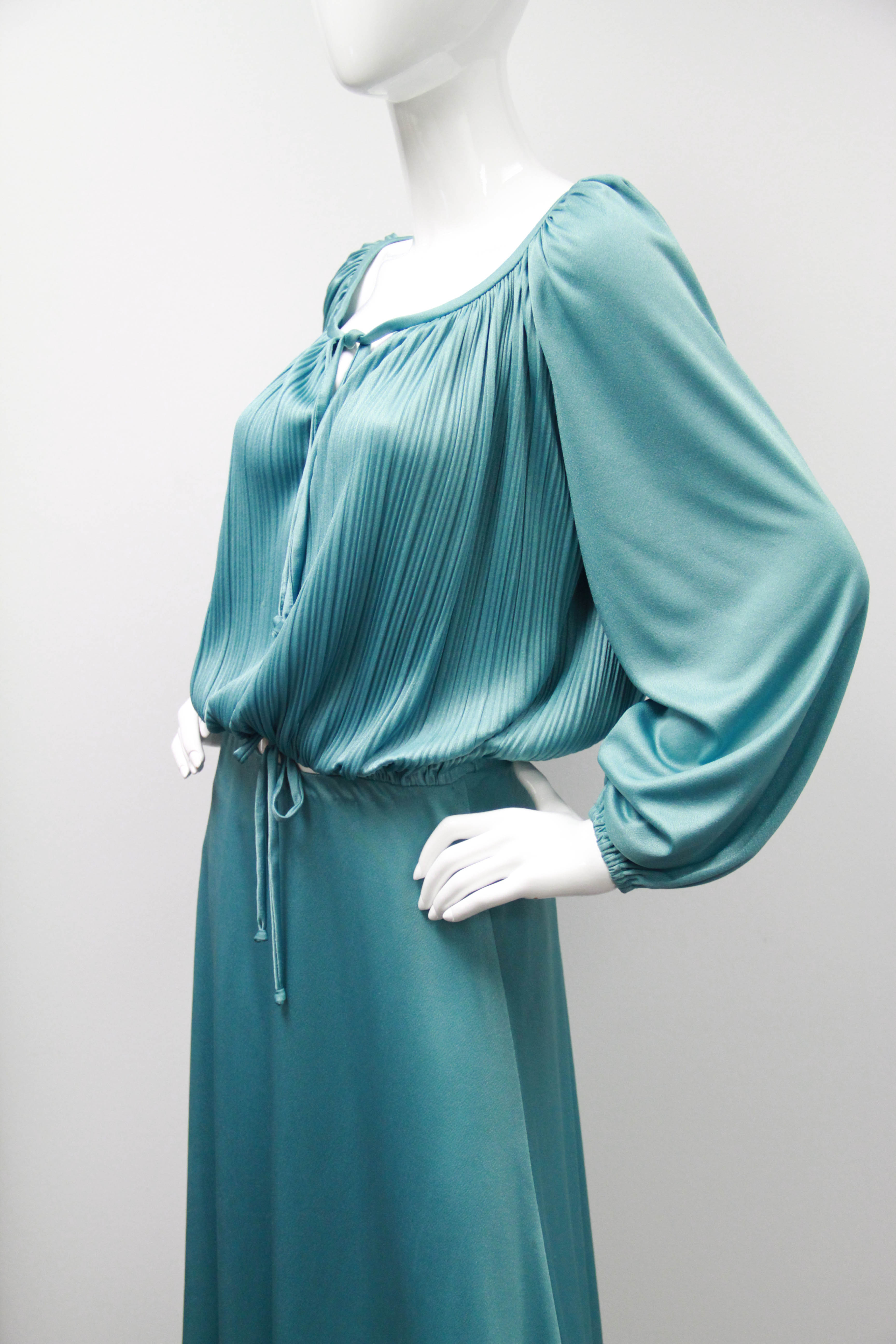 Collection of 1970s Disco Evening Wear Including Albert Nipon