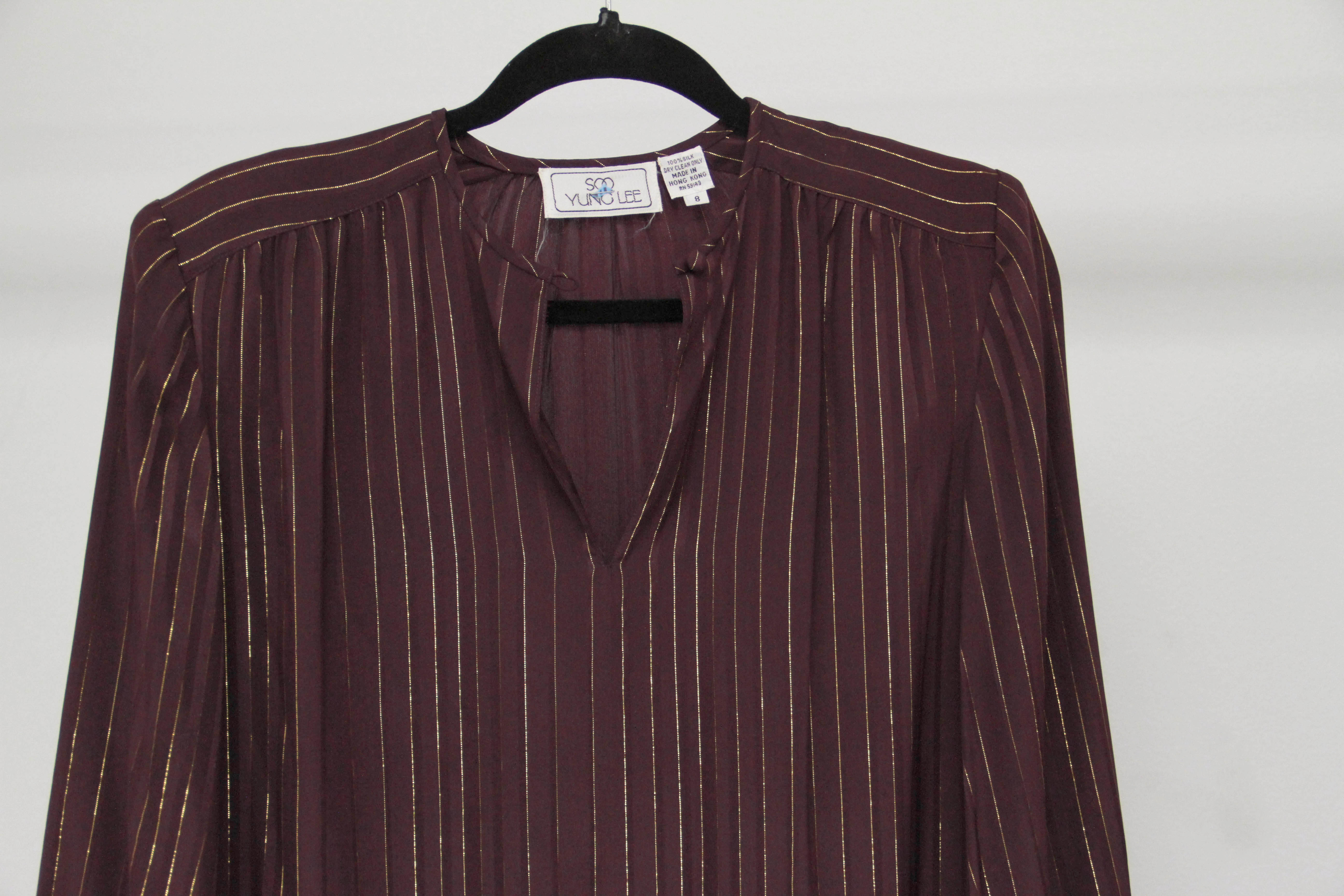 Collection of 1970s Disco Evening Wear Including Albert Nipon