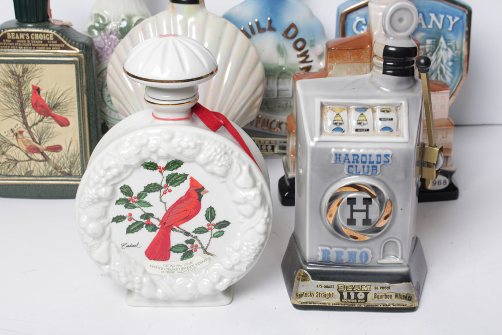 Vintage Jim Beam Porcelain Decanters