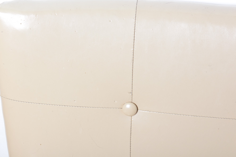 Mid-Century Vinyl Side Chair