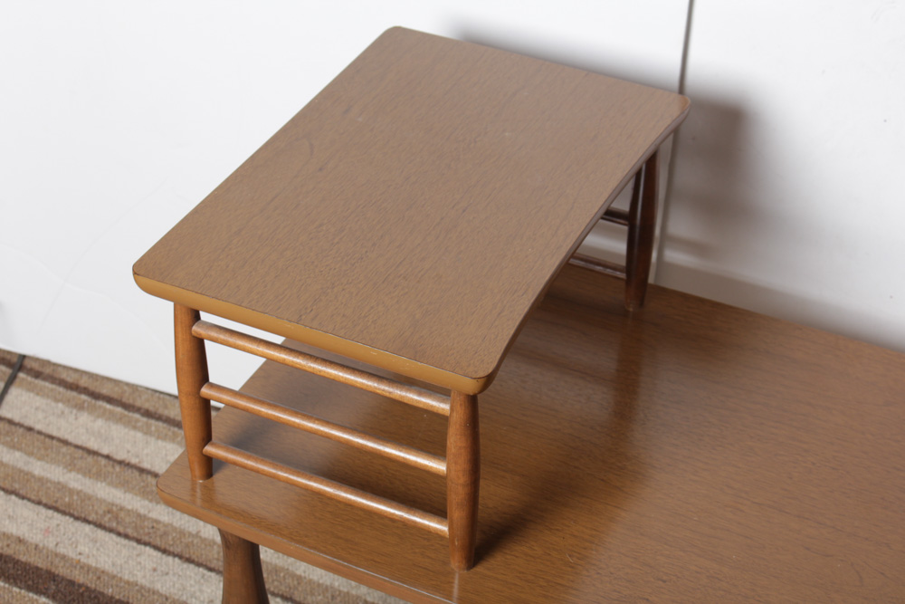 Mid-Century Matching Coffee Table and Side Table