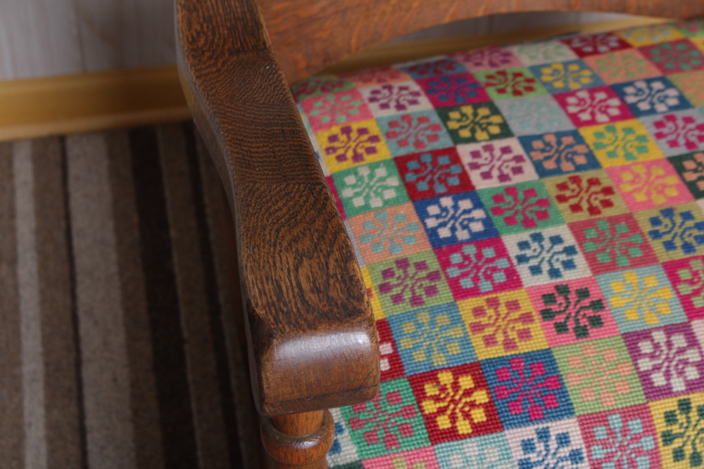 Antique Wooden Rocking Chair