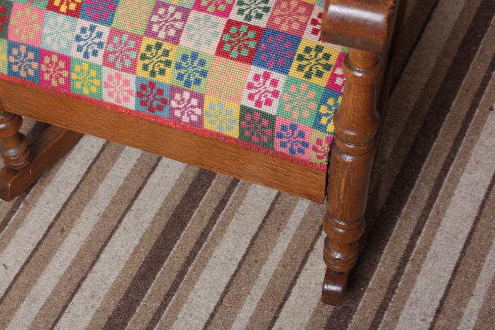 Antique Wooden Rocking Chair