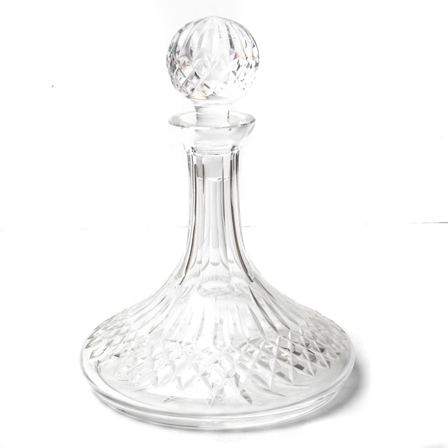 Waterford Crystal "Lismore" Ships Decanter