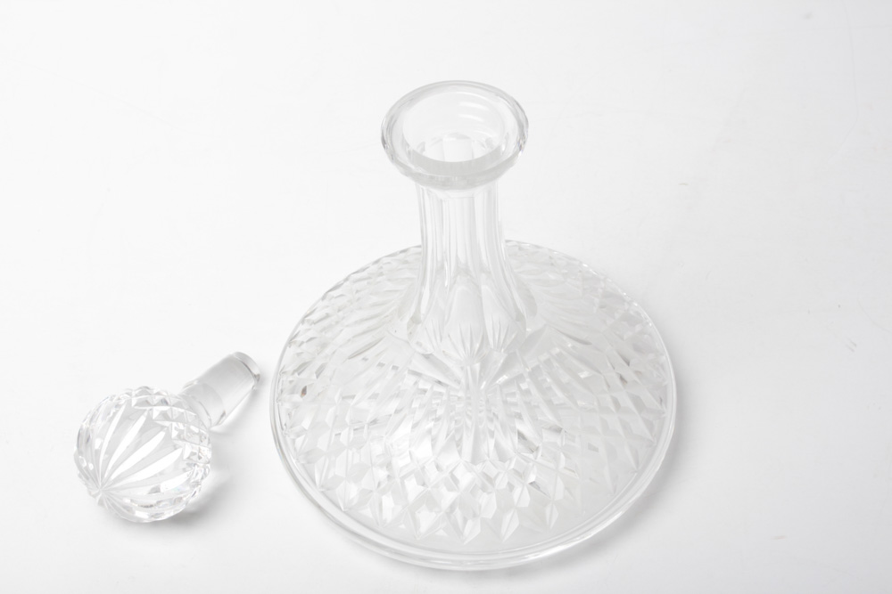 Waterford Crystal "Lismore" Ships Decanter