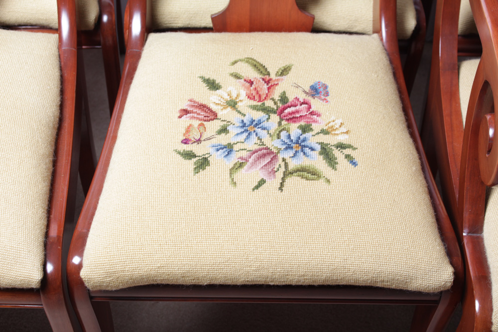 Willett Furniture Wildwood Cherry Chair Set