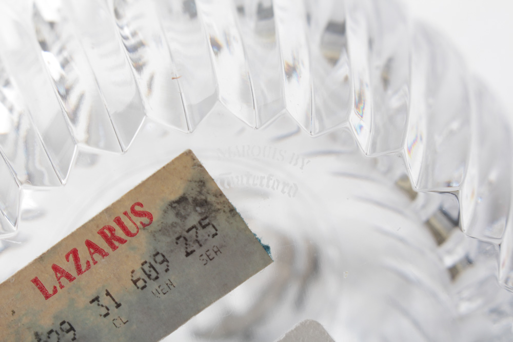 Waterford Crystal and Marquis by Waterford Decanters