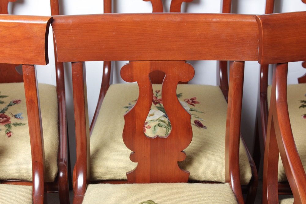 Willett Furniture Wildwood Cherry Chair Set