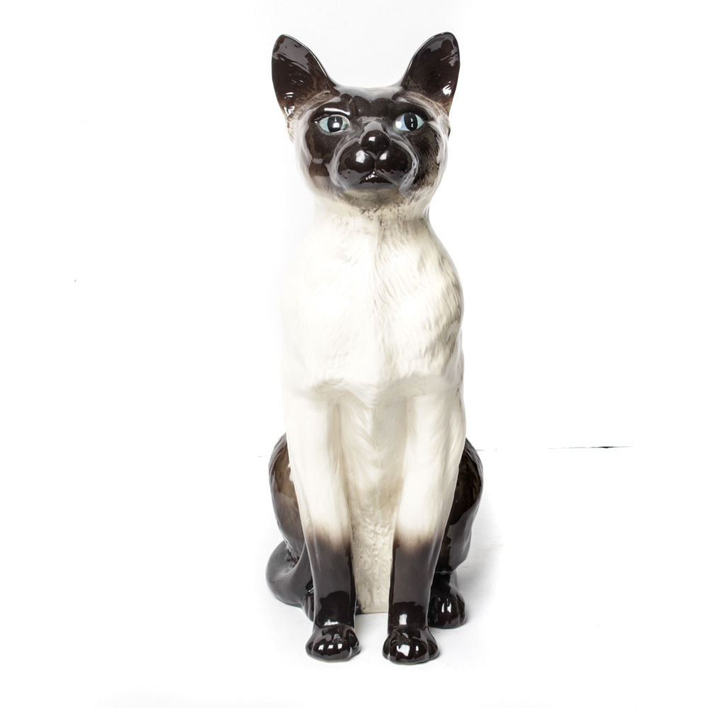 Beswick Porcelain Siamese Cat Figurine