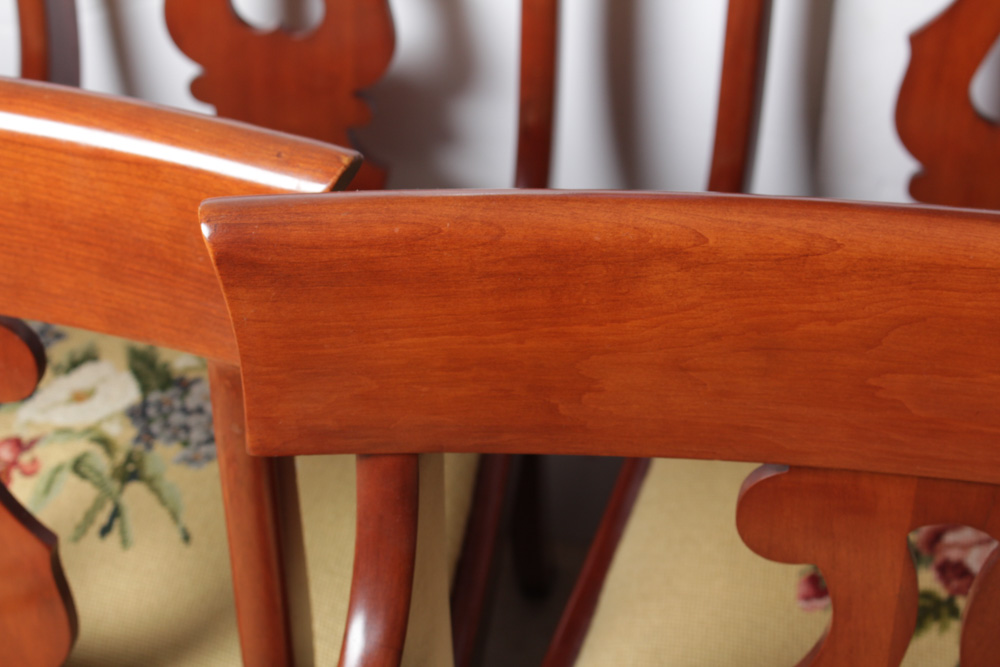 Willett Furniture Wildwood Cherry Chair Set