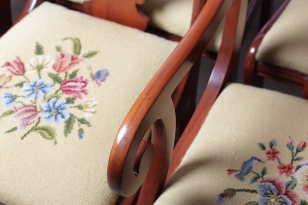 Willett Furniture Wildwood Cherry Chair Set