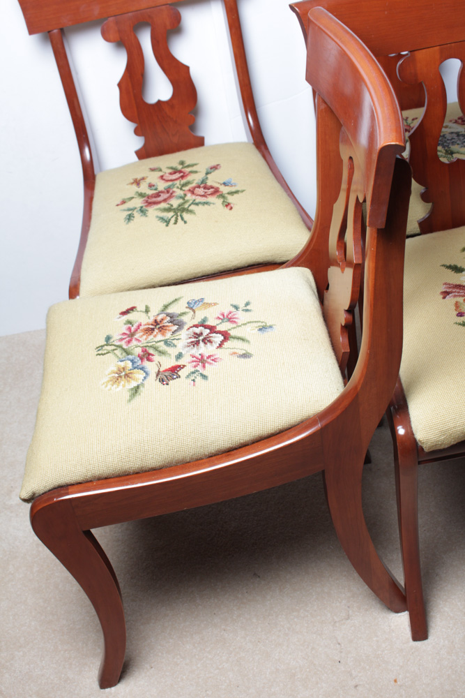Willett Furniture Wildwood Cherry Chair Set
