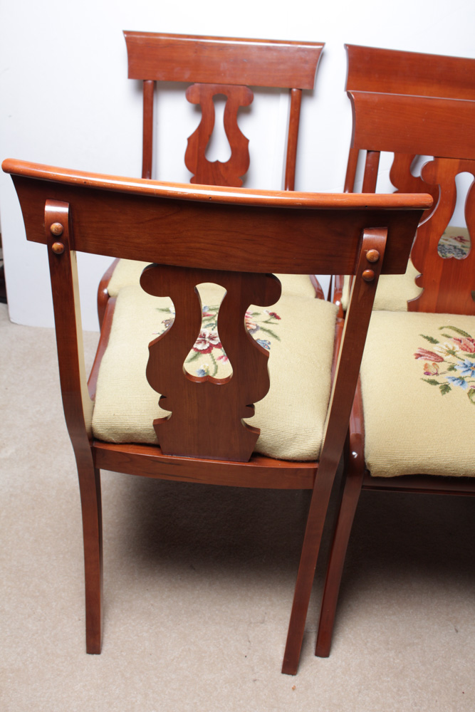 Willett Furniture Wildwood Cherry Chair Set