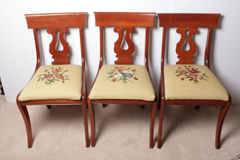 Willett Furniture Wildwood Cherry Chair Set