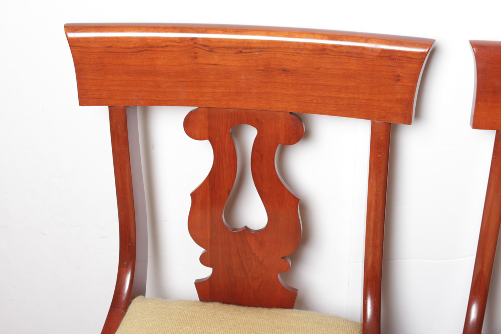 Willett Furniture Wildwood Cherry Chair Set