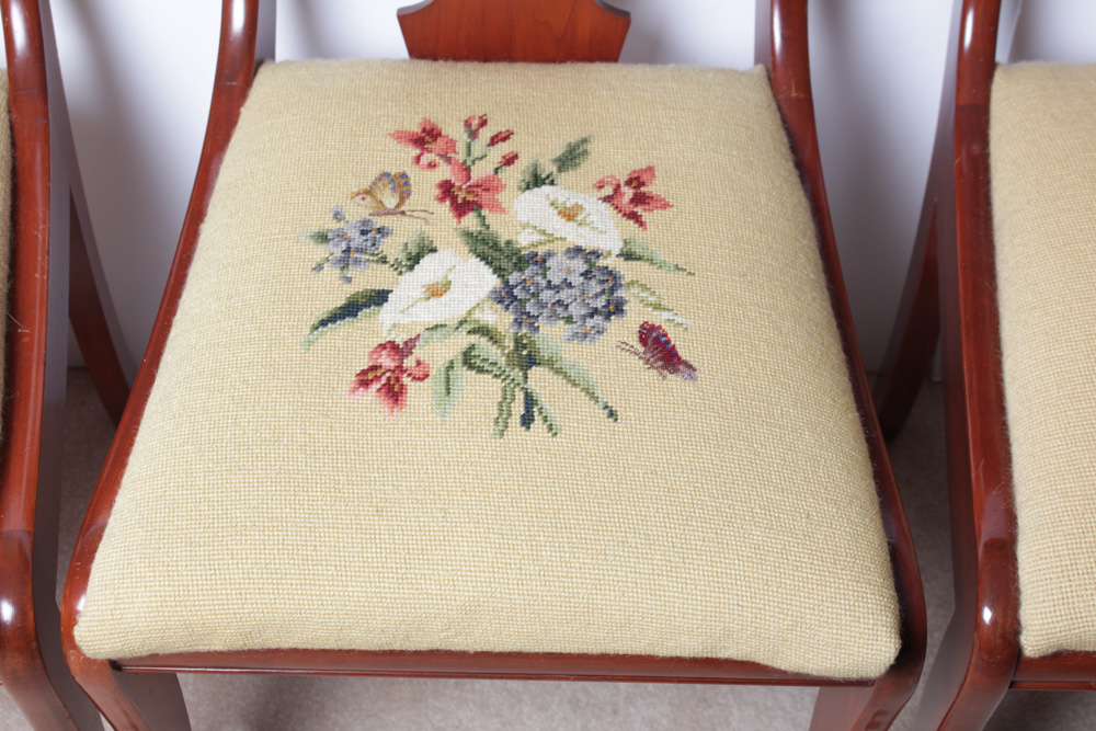 Willett Furniture Wildwood Cherry Chair Set