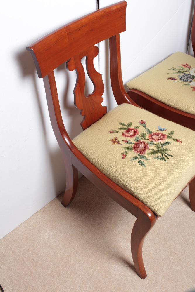 Willett Furniture Wildwood Cherry Chair Set