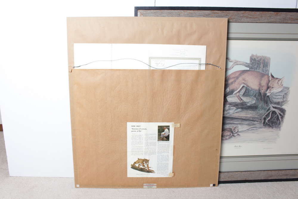 Gene Gray Limited Edition Wildlife Prints
