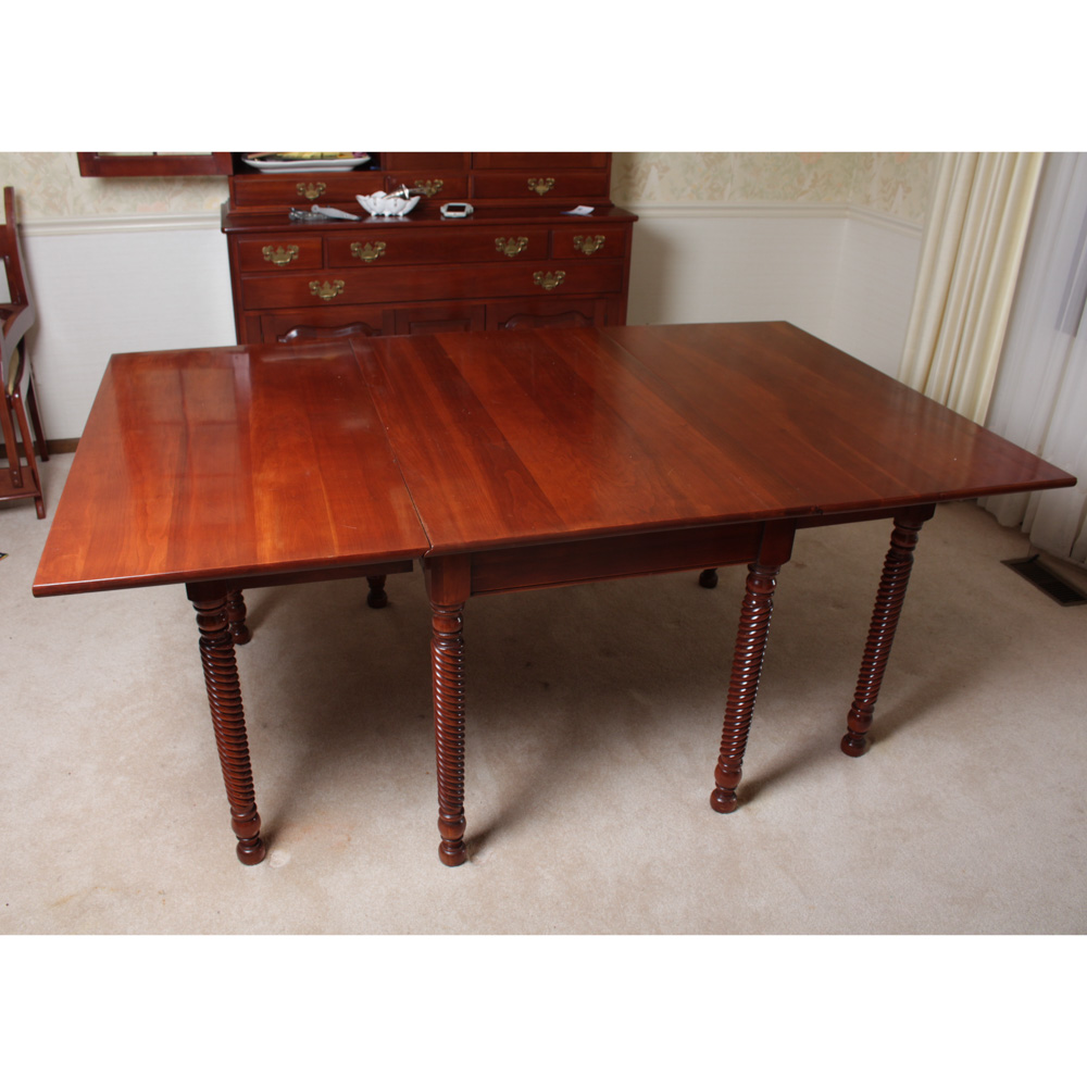 Willet Furniture Wildwood Cherry Dropleaf Dining Table