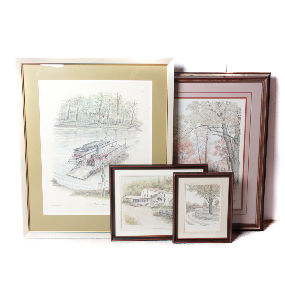 Howard Fain Architectural and Landscape Prints