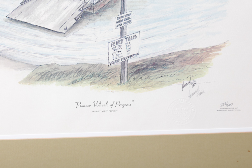 Howard Fain Architectural and Landscape Prints