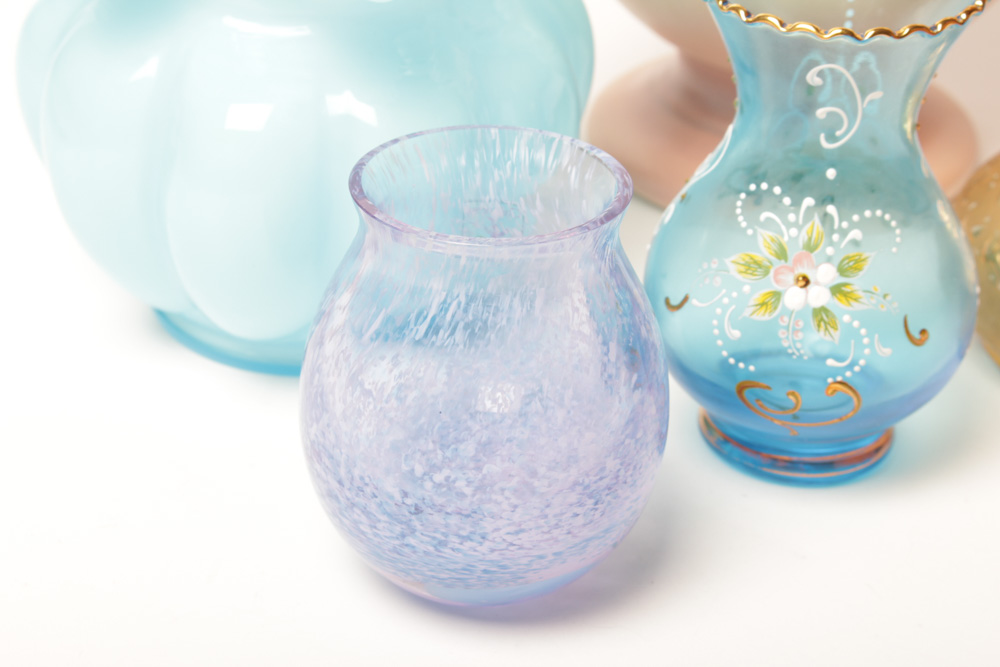 Vase Collection Featuring Hull Pottery