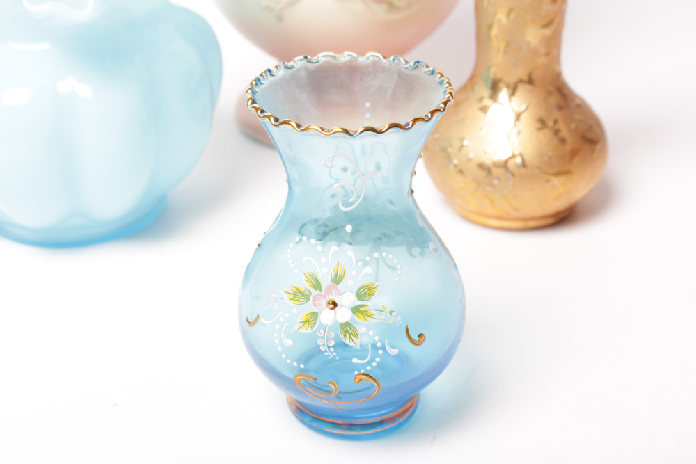 Vase Collection Featuring Hull Pottery