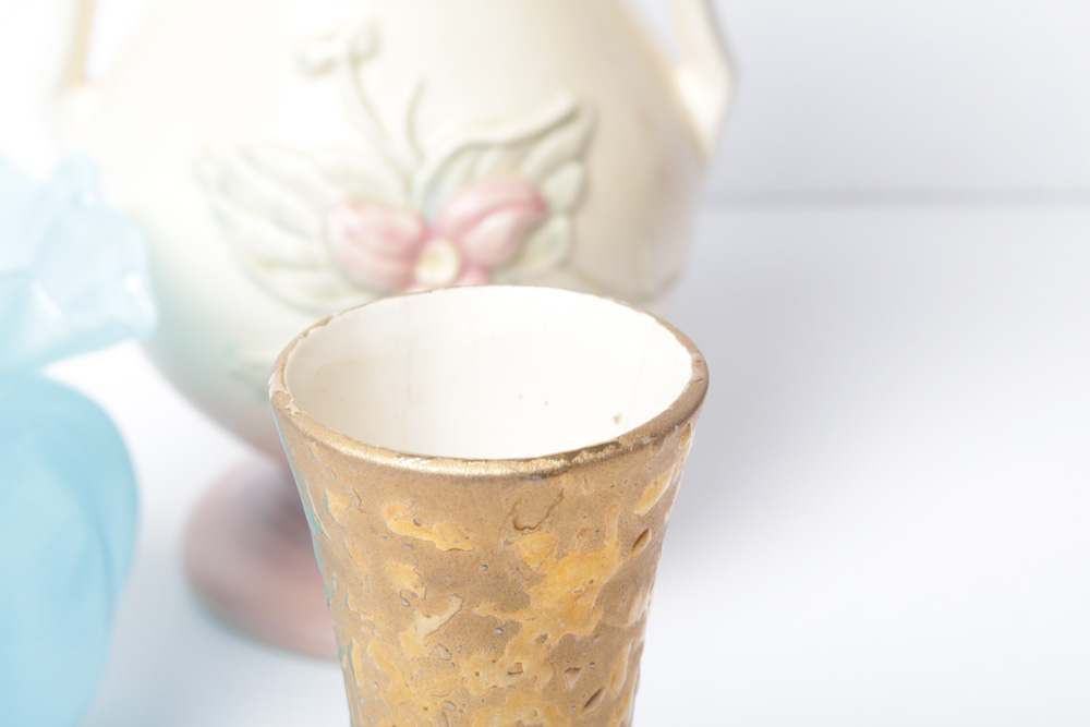 Vase Collection Featuring Hull Pottery