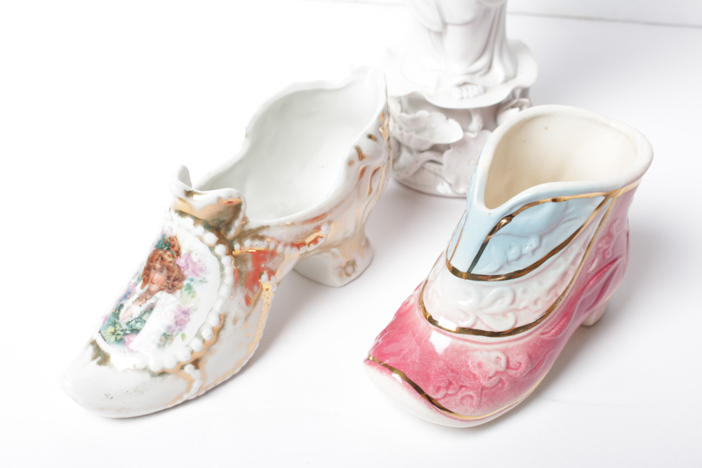 Japanese Porcelain Figurine and More