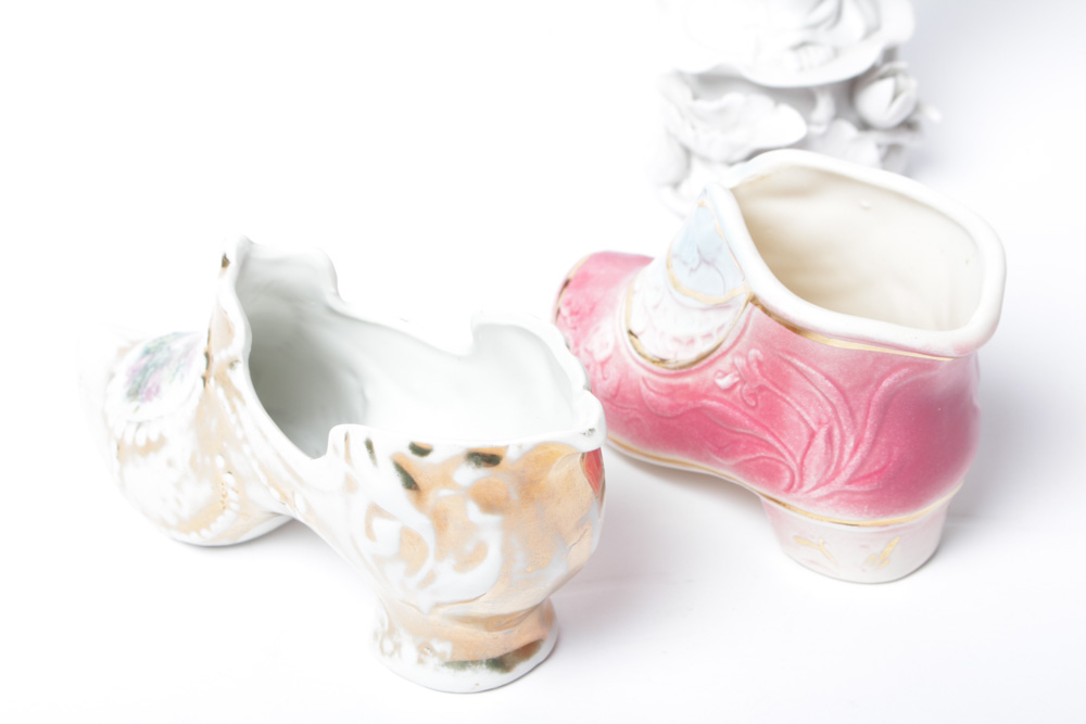 Japanese Porcelain Figurine and More