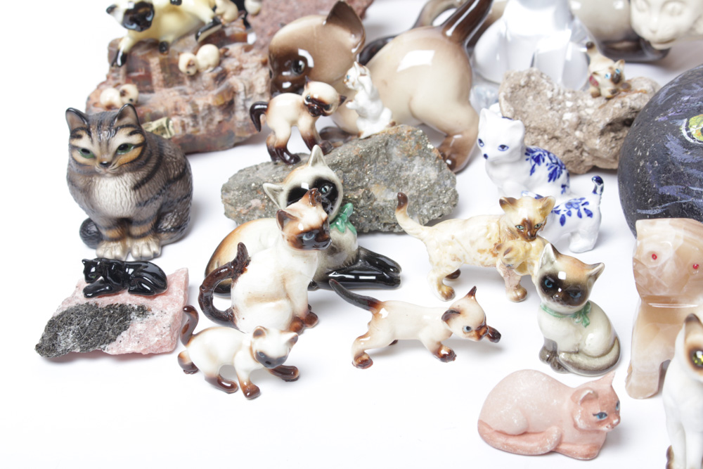 Feline Figurine Collection