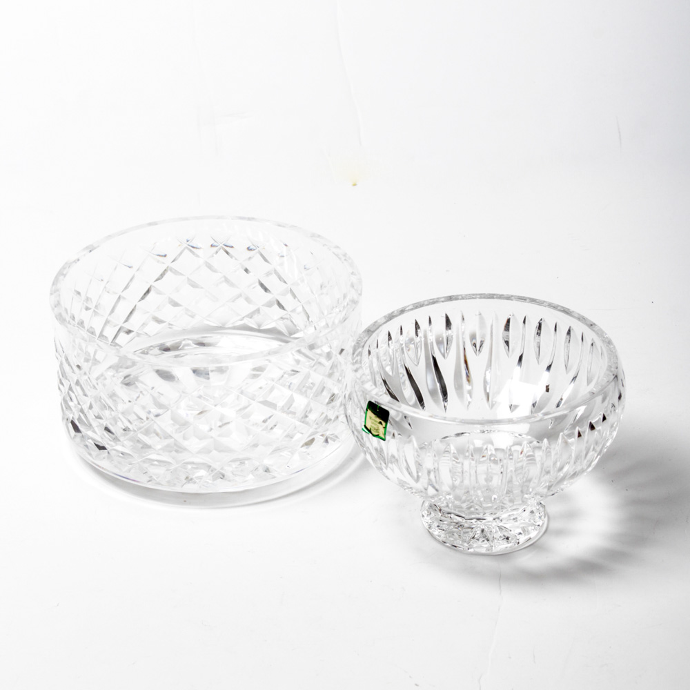 Waterford Crystal and Marquis by Waterford Bowls