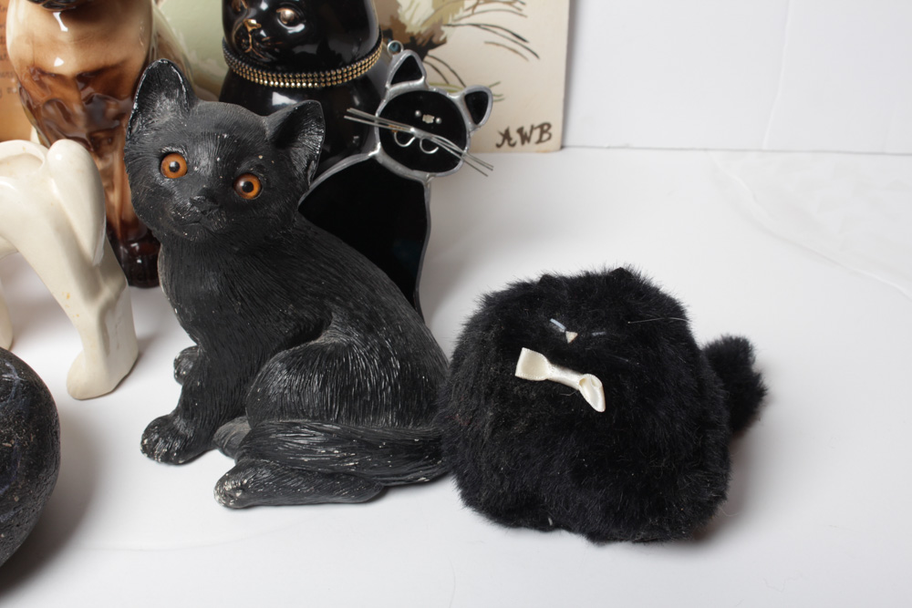 Feline Figurine Collection