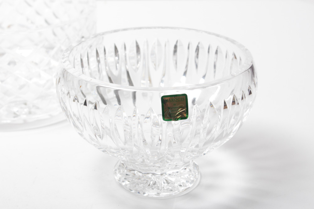 Waterford Crystal and Marquis by Waterford Bowls