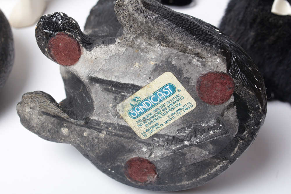 Feline Figurine Collection