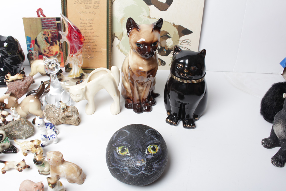 Feline Figurine Collection
