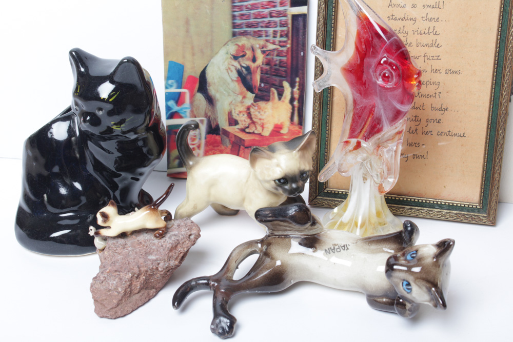 Feline Figurine Collection