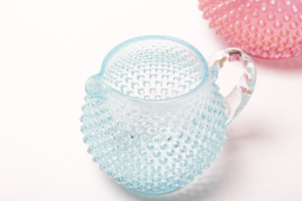 Vintage Hobnail Glass