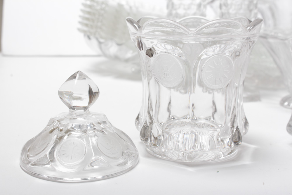 Vintage Pressed Glass Assortment