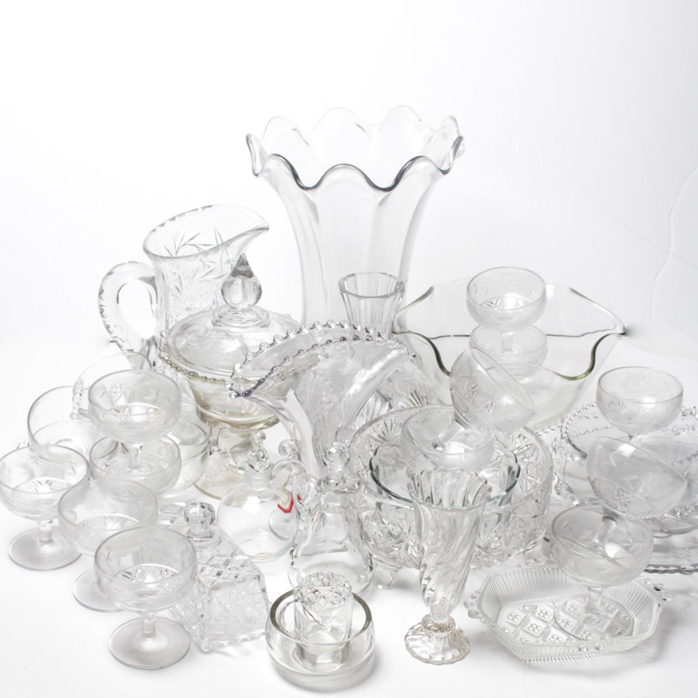 Vintage Glassware Assortment